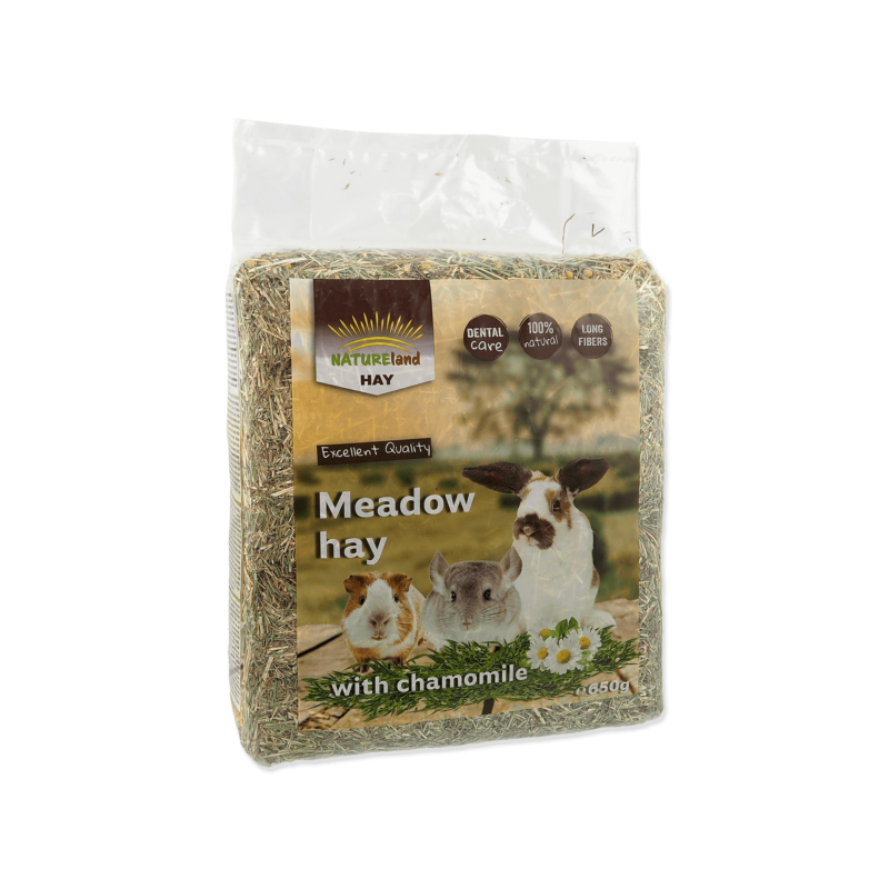 Natureland Hay Meadow hay with chamomile 650gr