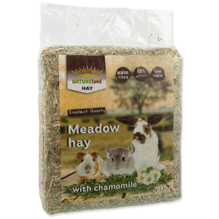 Natureland Hay Meadow hay with chamomile 650gr