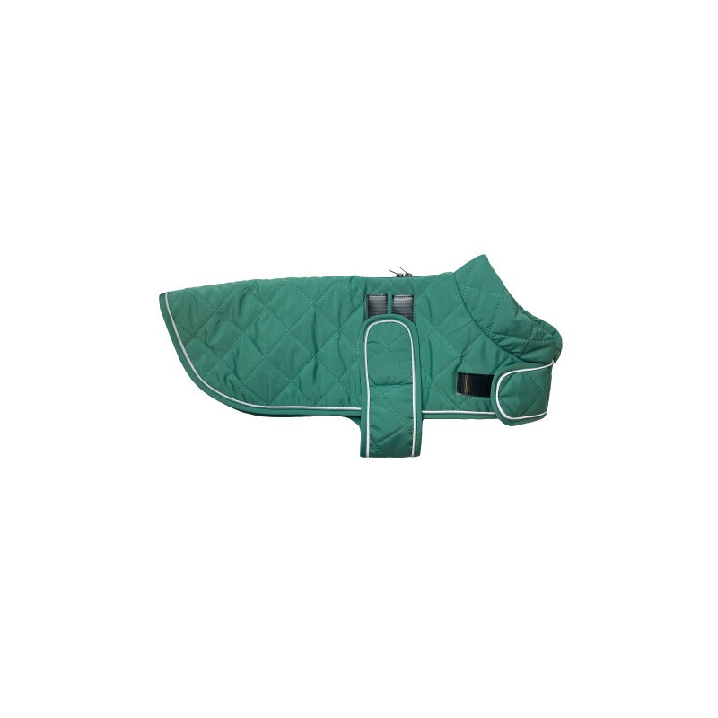 Quilted Classic Dog Coat Teal